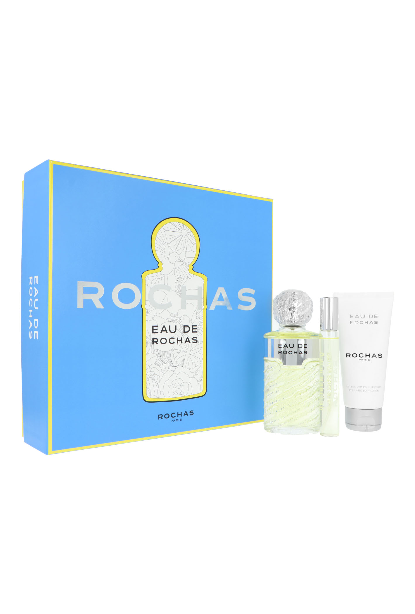Zestaw Rochas Eau De Rochas Edt 100ml + Edt 20ml + Body Lotion 100ml