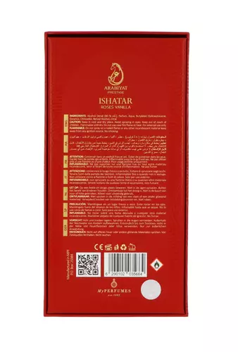 Arabiyat Prestige Ishatar Roses Vanilla Edp 110ml miniatura