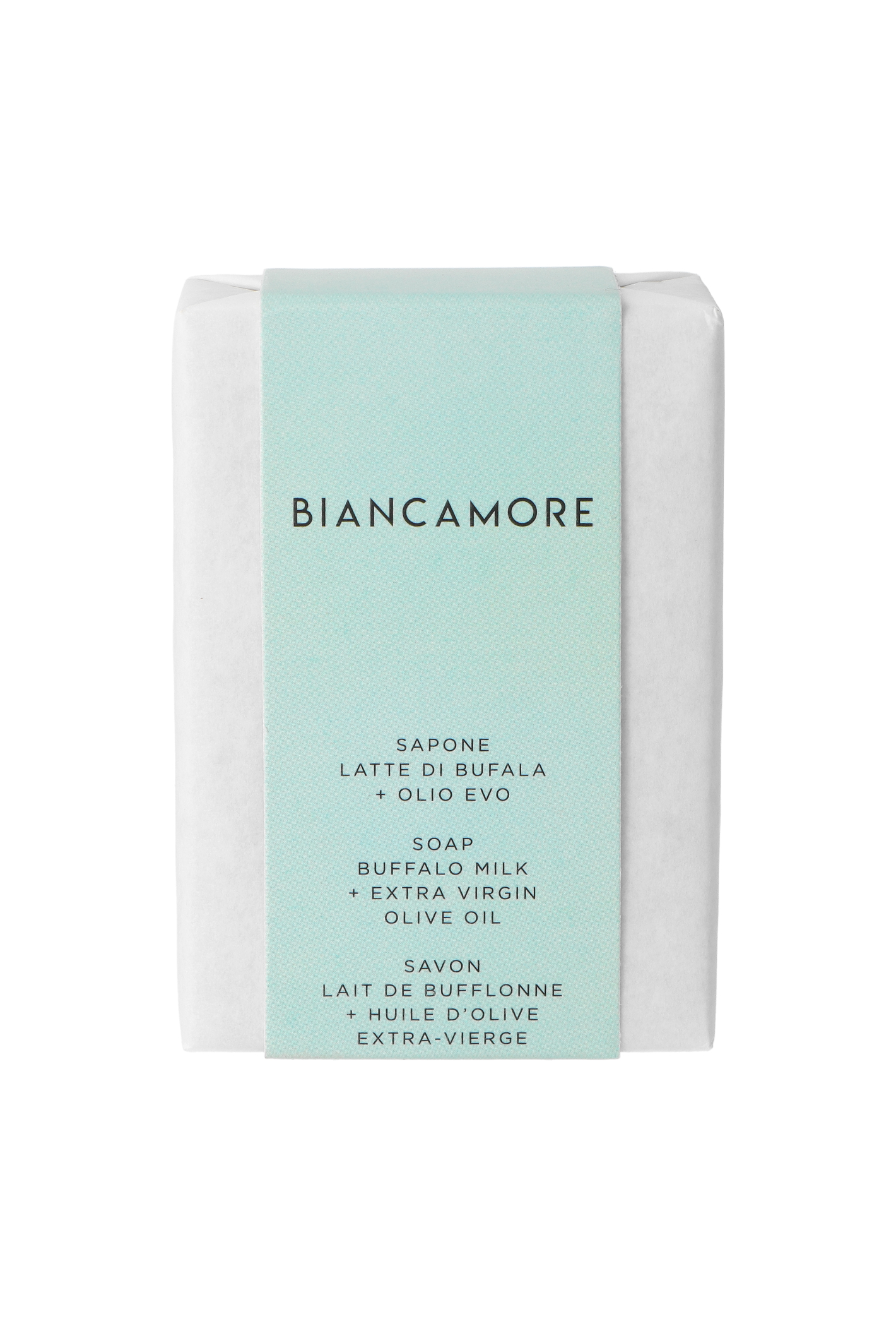 Biancamore Soap Buffalo Milk + Extra Virgin Olive Oil 100g
