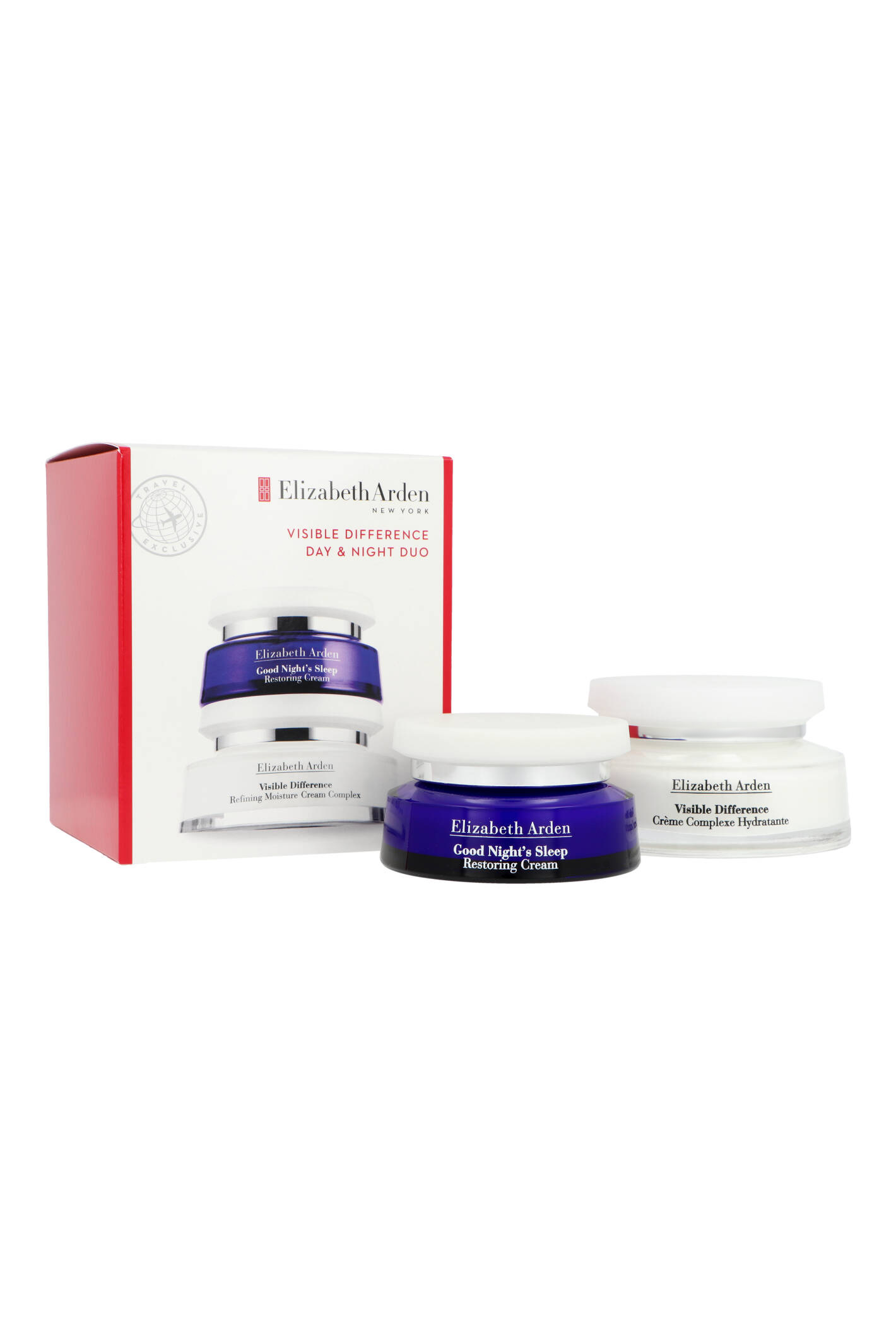 Zestaw Elizabeth Arden Visible Difference Duo Visible Difference Refining Moisture Cream 100ml + Good Night's Sleep Restoring Cream 50ml