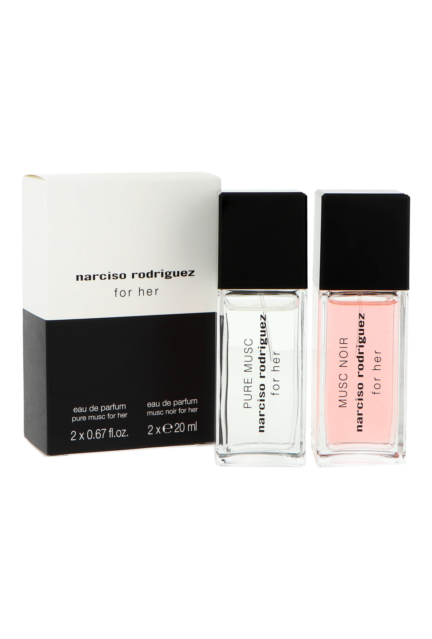 Zestaw Narciso Rodriguez For Her Pure Musc Edp 20ml + For Her Musc Noir Edp 20ml