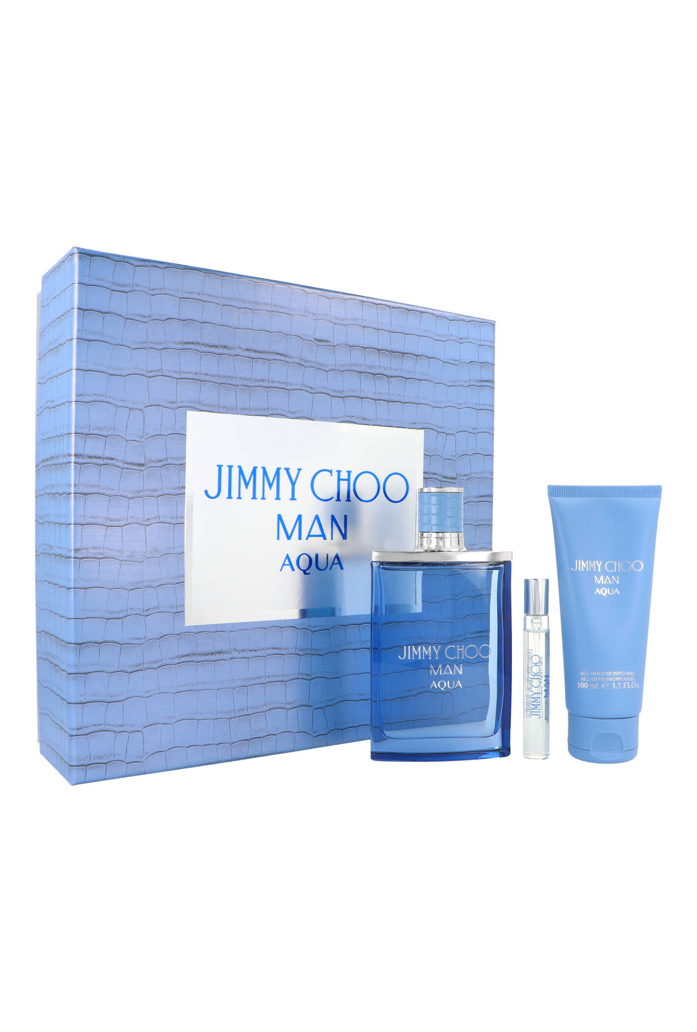Zestaw Jimmy Choo Man Aqua Edt 100ml + Shower Gel 100ml + Edt 7,5ml
