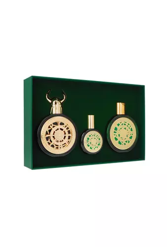 Zestaw Bharara Viking Dubai Edp 100ml + Parfum 30ml + Body Lotion 180ml miniatura