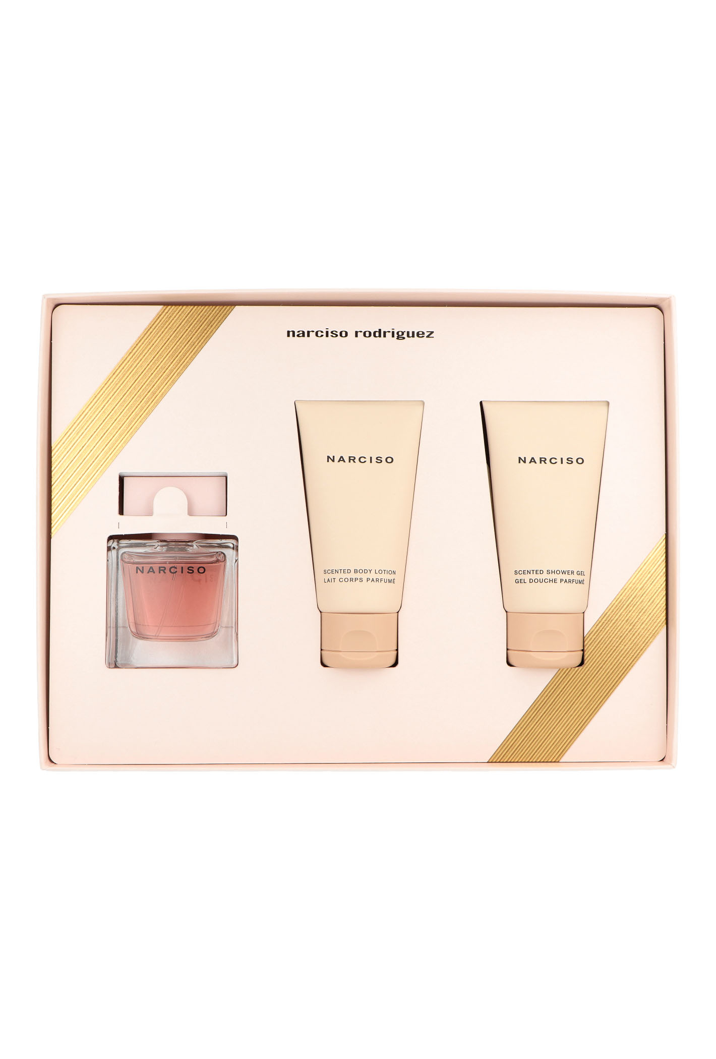 Zestaw Narciso Rodriguez Narciso Cristal Edp 50ml + Body Lotion 50ml + Shower Gel 50ml