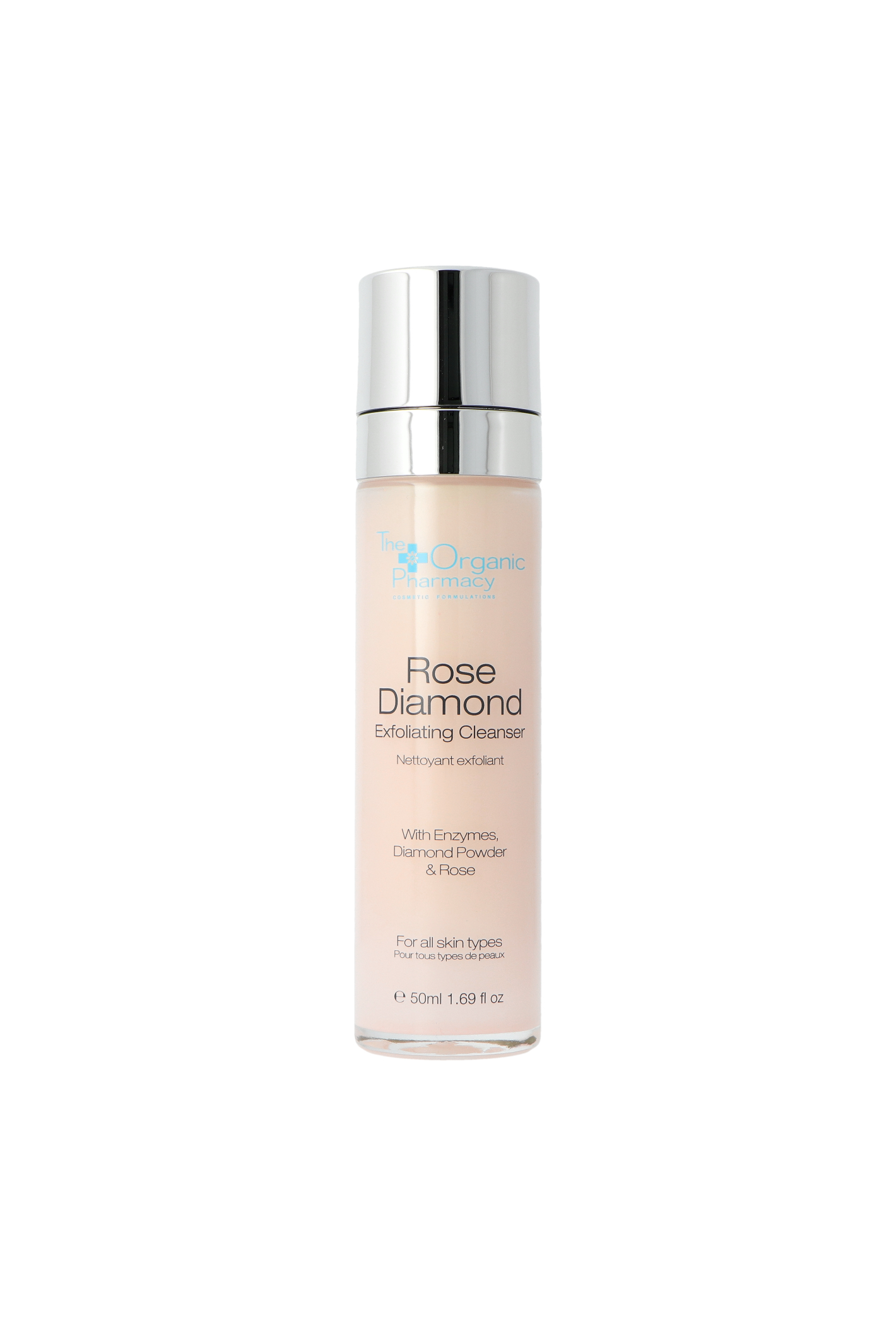 The Organic Pharmacy Rose Diamond Exfoliating Cleanser 50ml