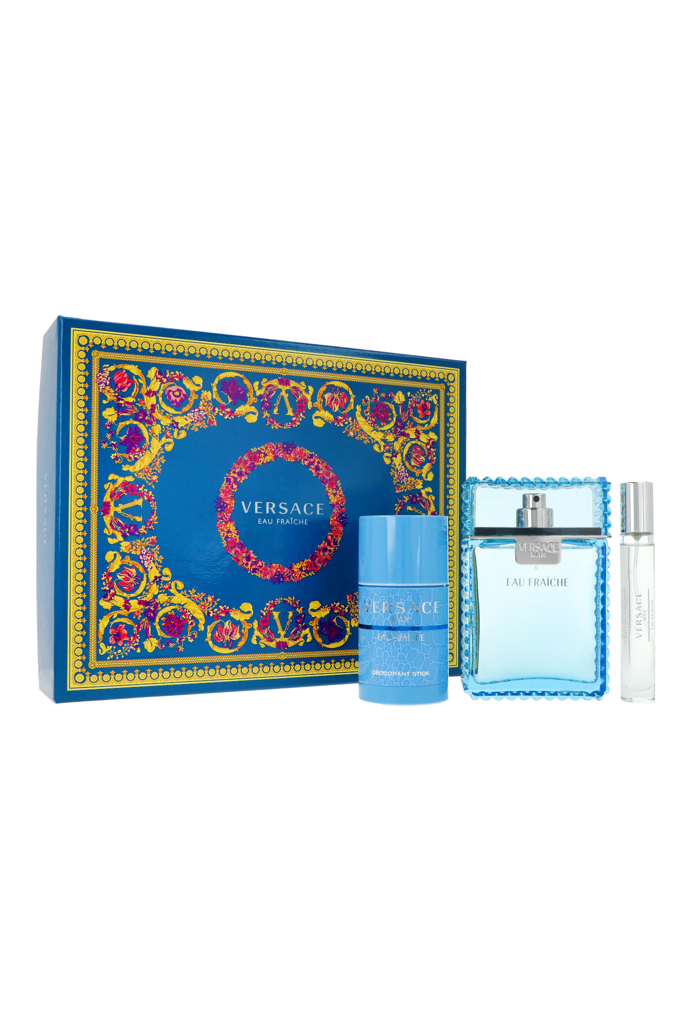Zestaw Versace Man Eau Fraiche Edt 100ml + Edt 10ml + Deostick 75ml