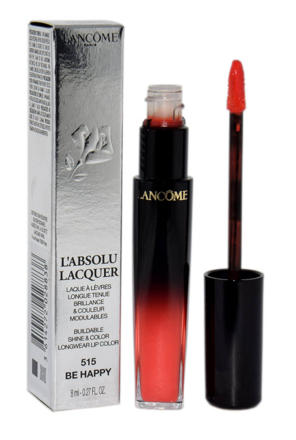 Zdjęcie produktu Lancome L`Absolu Lacquer Buildable Shine & Color Longwear Lip Color 515 Be Happy