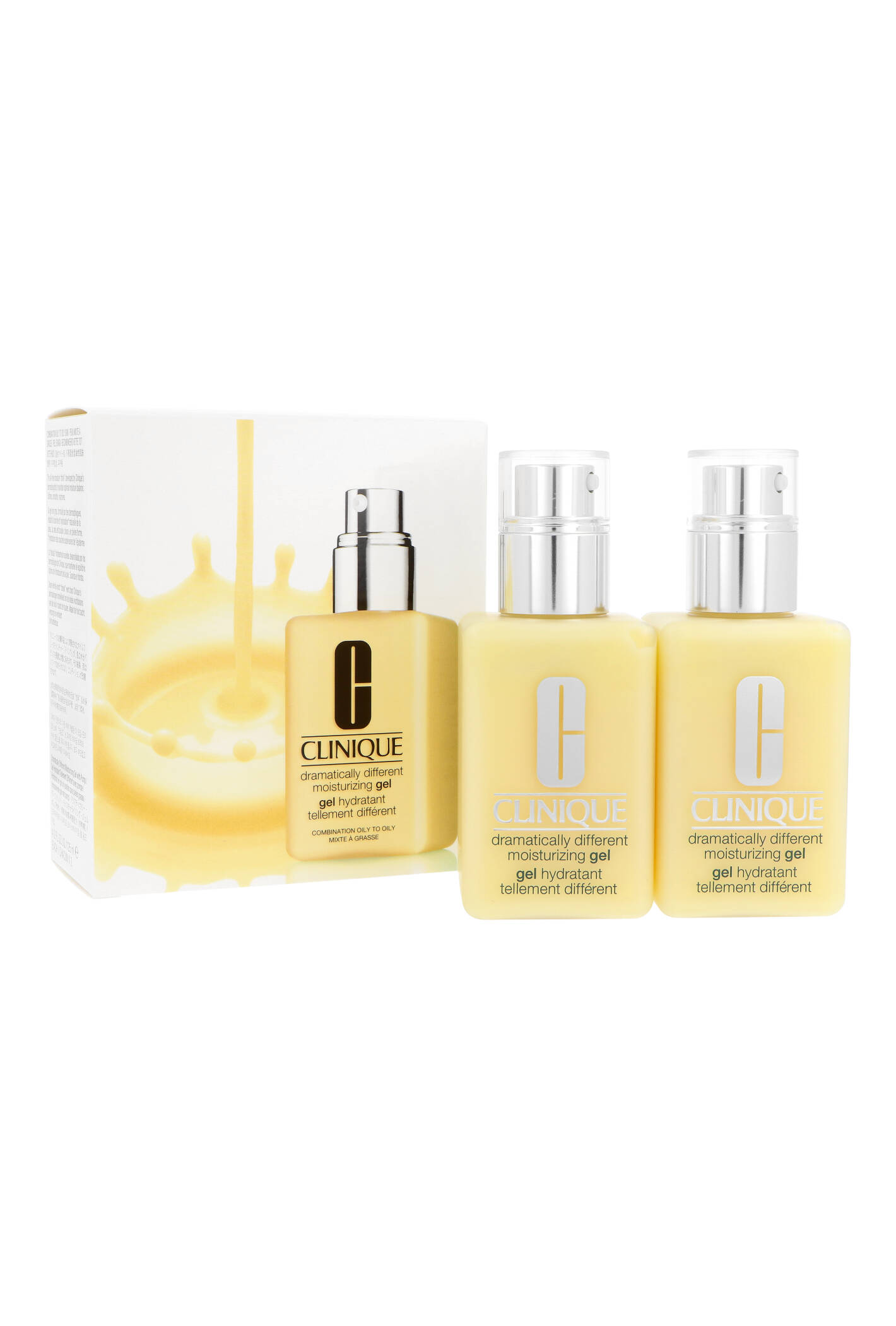 Zestaw Clinique Dramatically Different Moisturising Gel 2x125ml