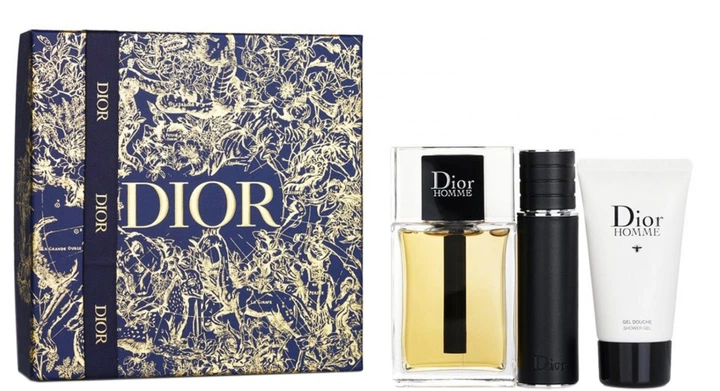 Zestaw Dior Homme Edt 100ml + Edt 10ml + Shower Gel 50ml