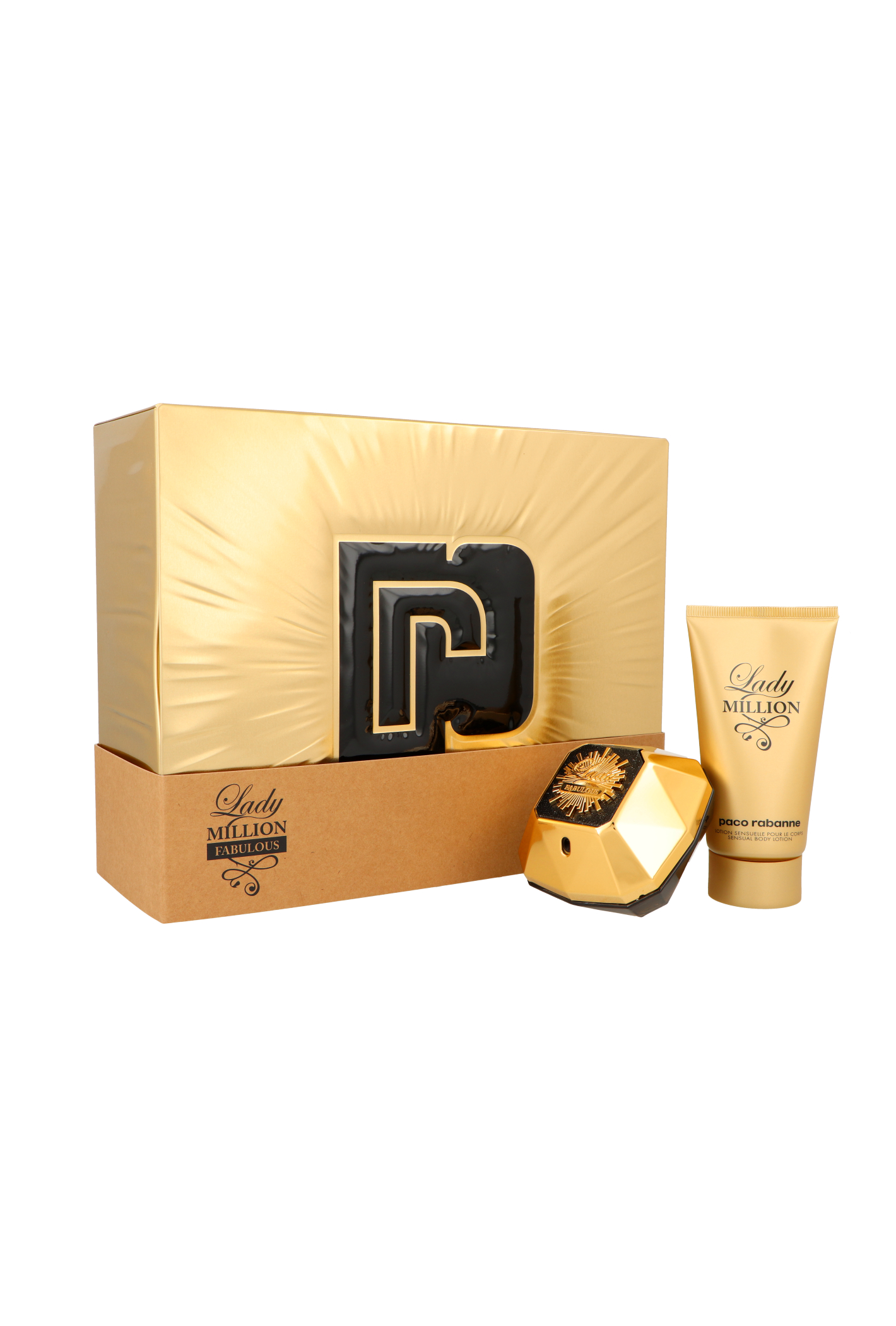 Zestaw Paco Rabanne Lady Million Fabulous Edp 50ml + Body Lotion 75ml