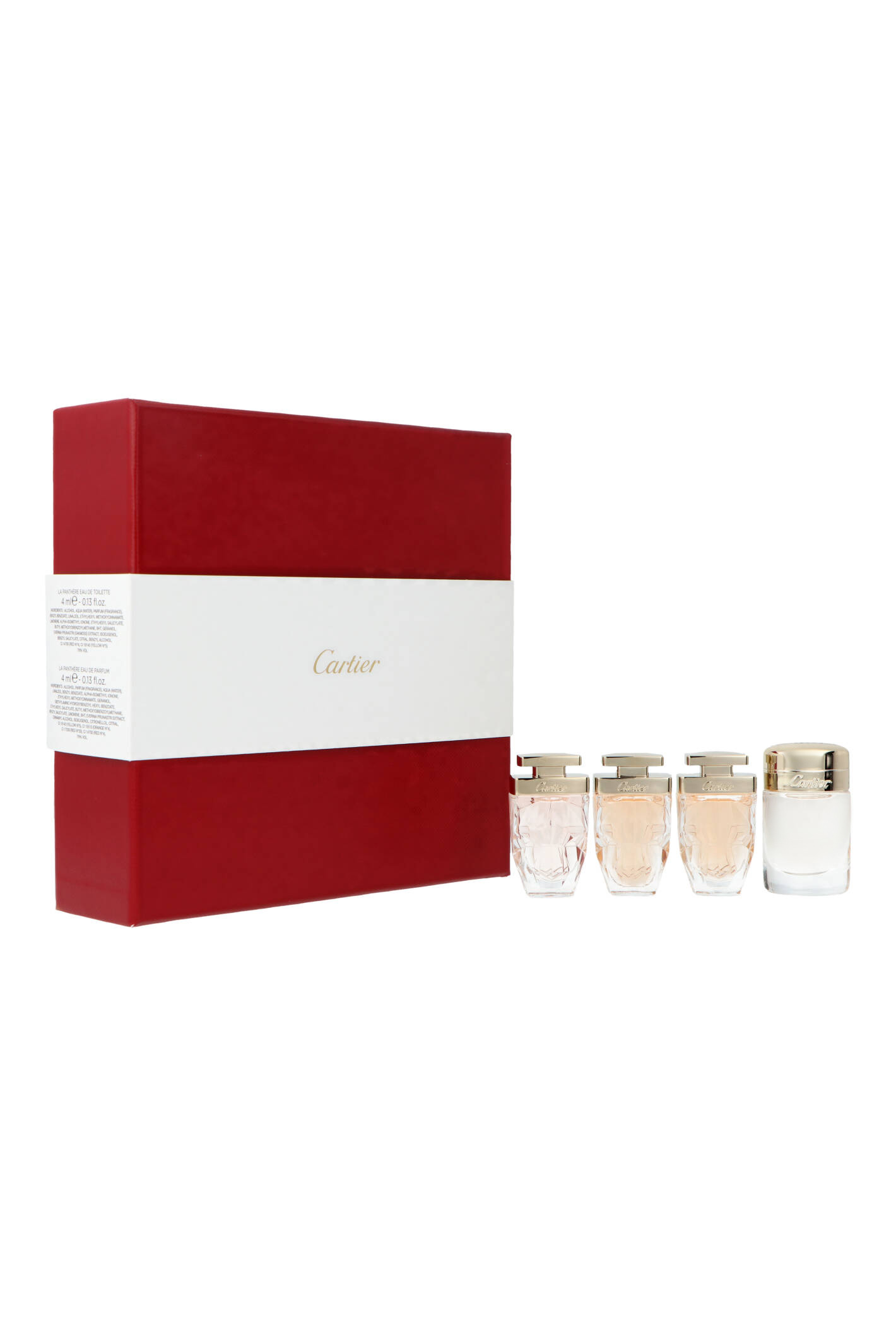 Zestaw Cartier Mini Travel Retail La Panthere Edt 4ml + La Panthere Edp 4ml x 2 + Baiser Vole Edp 6ml