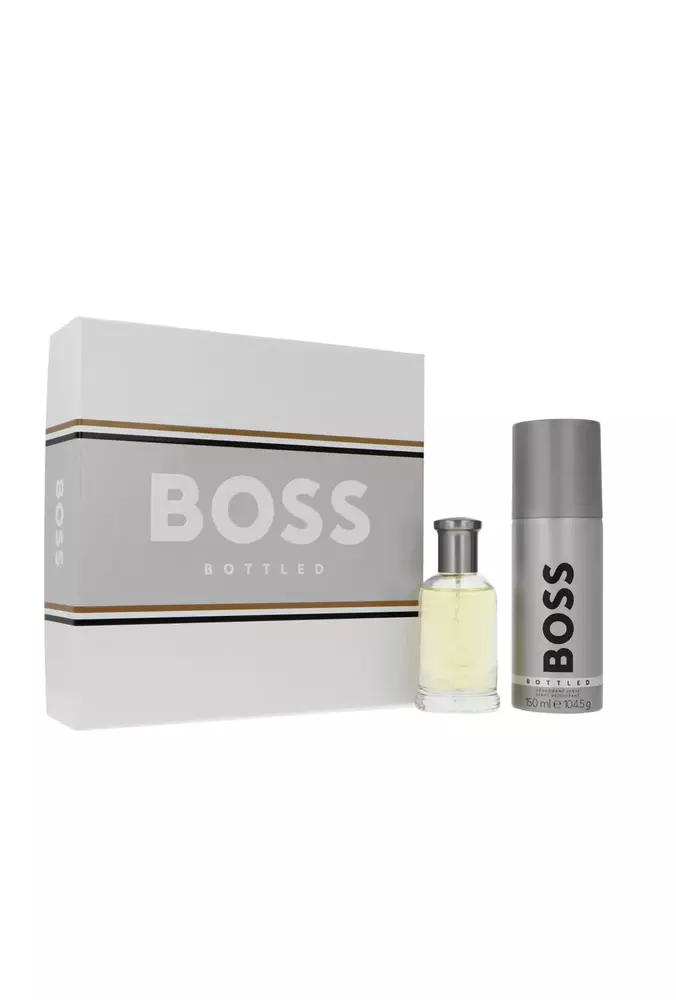 Zestaw Hugo Boss Bottled Man Edt 50ml + Deospray 150ml miniatura