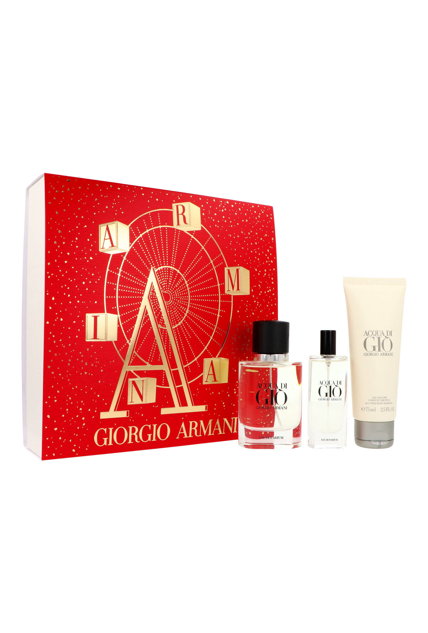 Zestaw Armani Acqua Di Gio Pour Homme Edp 40ml + Edp 15ml + Shower Gel 75ml