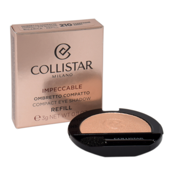 Zdjęcie produktu Collistar Impeccable Compact Eye Shadow 210 Champagne Satin Refill 3g