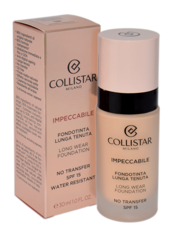 Zdjęcie produktu Collistar Impeccabile Long Wear Foundation Spf 15 1R - Pink Ivory 30ml