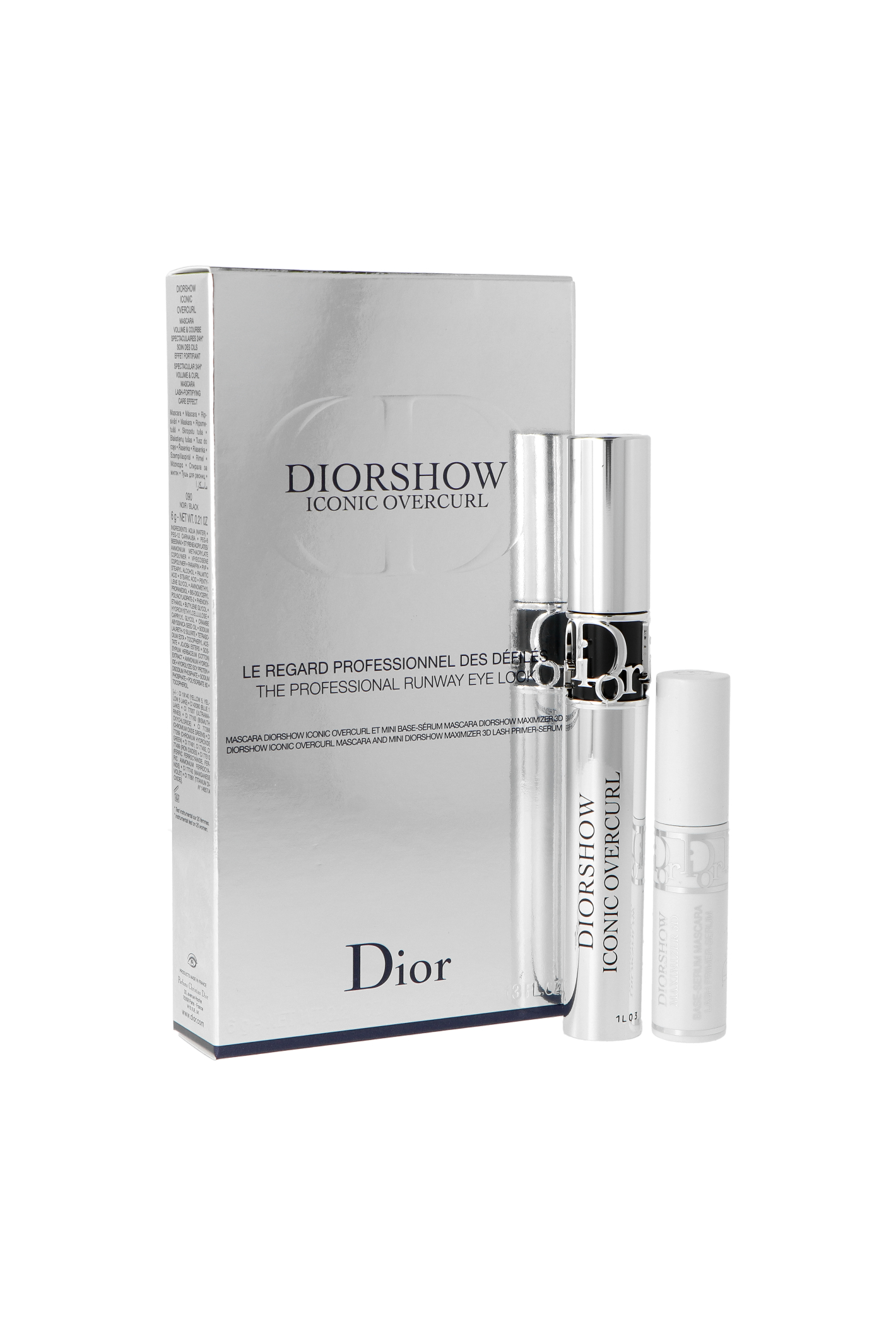Zestaw Dior Diorshow Iconic Overcurl Mascara 6g + Maximizer 3D Base-Serum Mascara Lash Primer 4ml