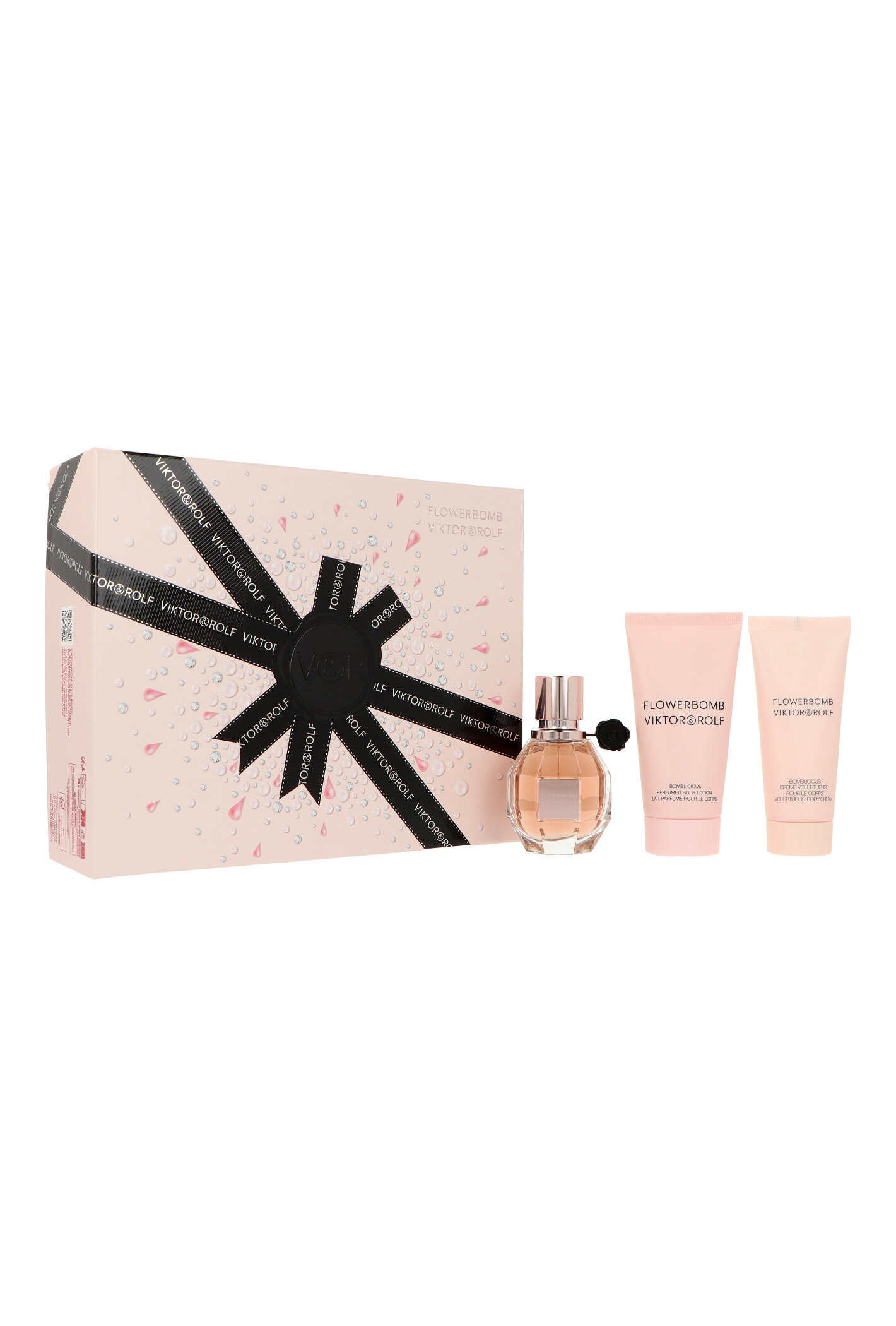 Zestaw Viktor & Rolf Flowerbomb Edp 30ml + Body Lotion 50ml + Body Cream 40ml