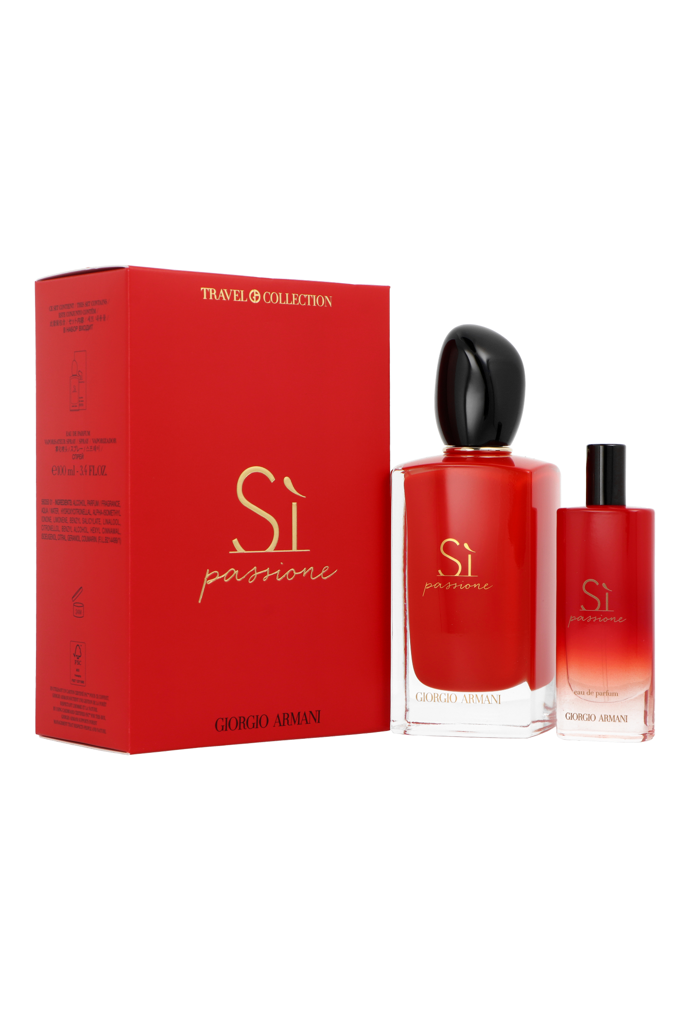 Zestaw Armani Si Passione Edp 100ml + Edp 15ml