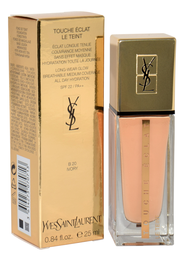 Zdjęcie produktu Yves Saint Laurent Touche Eclat Le Teint Long Wear glow Spf22 B20 Ivory 25ml