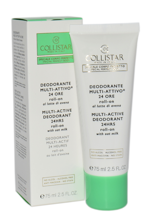 Collistar Multi-Active Deodorant 24 Hours Roll-On With Out Milk 75ml