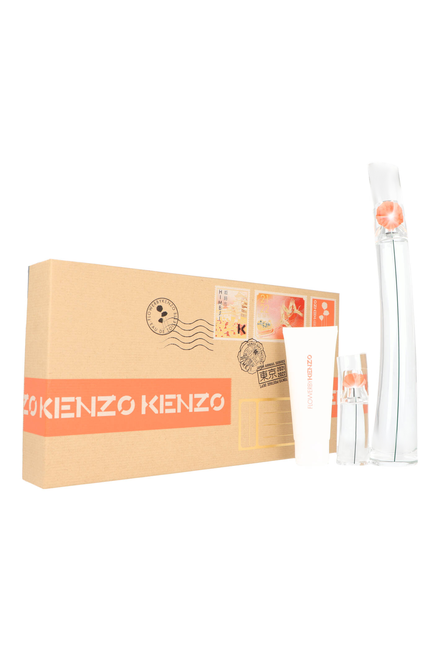 Zestaw Kenzo Flower By Kenzo Edt 100ml + Edt 15ml + Body Milk 75ml