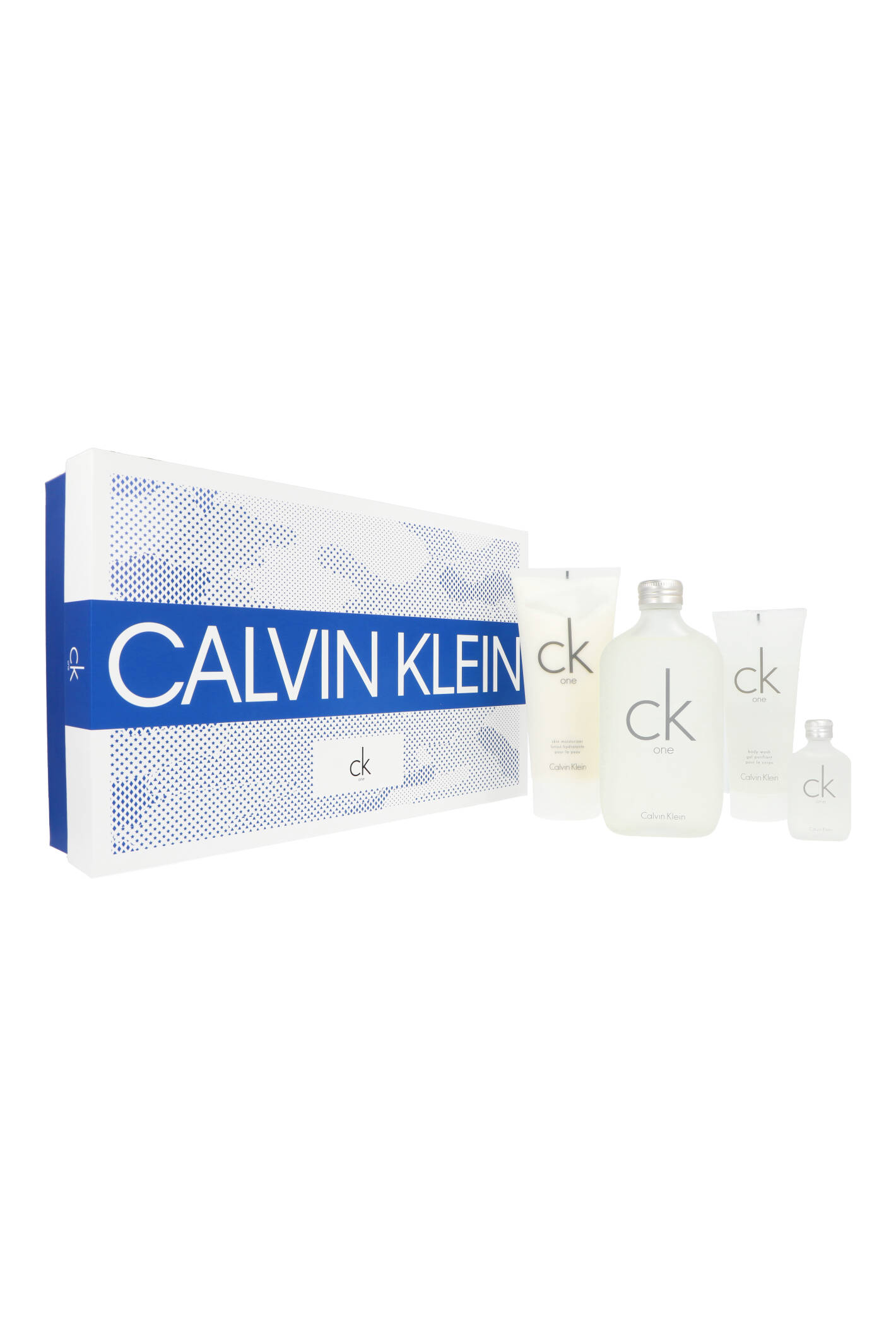 Zestaw Calvin Klein One Edt 200ml + Body Lotion 200ml + Shower Gel 100ml + Edt 15ml
