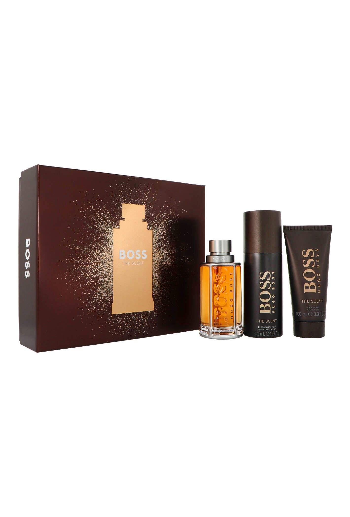 Zestaw Hugo Boss The Scent Edt 100ml + Deodorant 150ml + Shower Gel 100ml