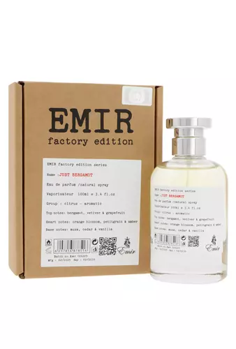 Paris Corner Emir Just Bergamot Factory Edition Edp 100ml miniatura