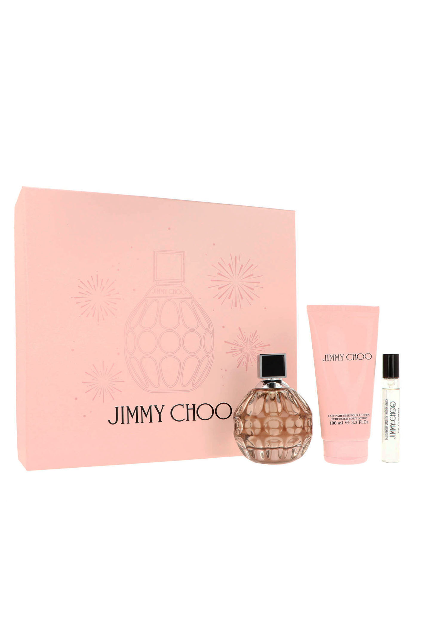 Zdjęcie produktu Zestaw Jimmy Choo Jimmy Choo Edp 100ml + Edp 7,5ml + Body Lotion 100ml