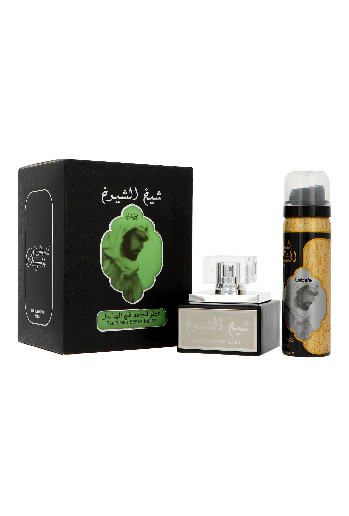 Zestaw Lattafa Sheikh Al Shuyukh Edp 50ml+ Deodorant 50ml