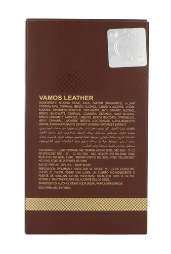 Camara Vamos Leather Edp 100ml miniatura