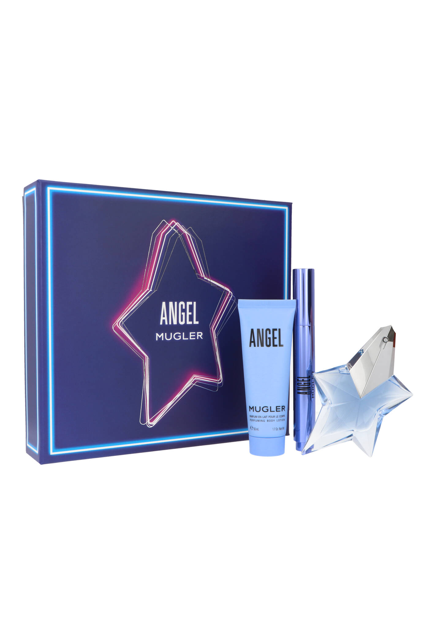 Zestaw Mugler Angel Edp 25ml + Body Lotion 50ml + Perfuming Brush 7ml