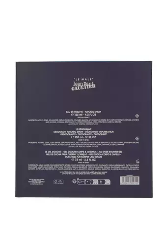 Zestaw Jean Paul Gaultier Le Male Edt 125ml + Deodorant 150ml + Body Lotion 75ml miniatura