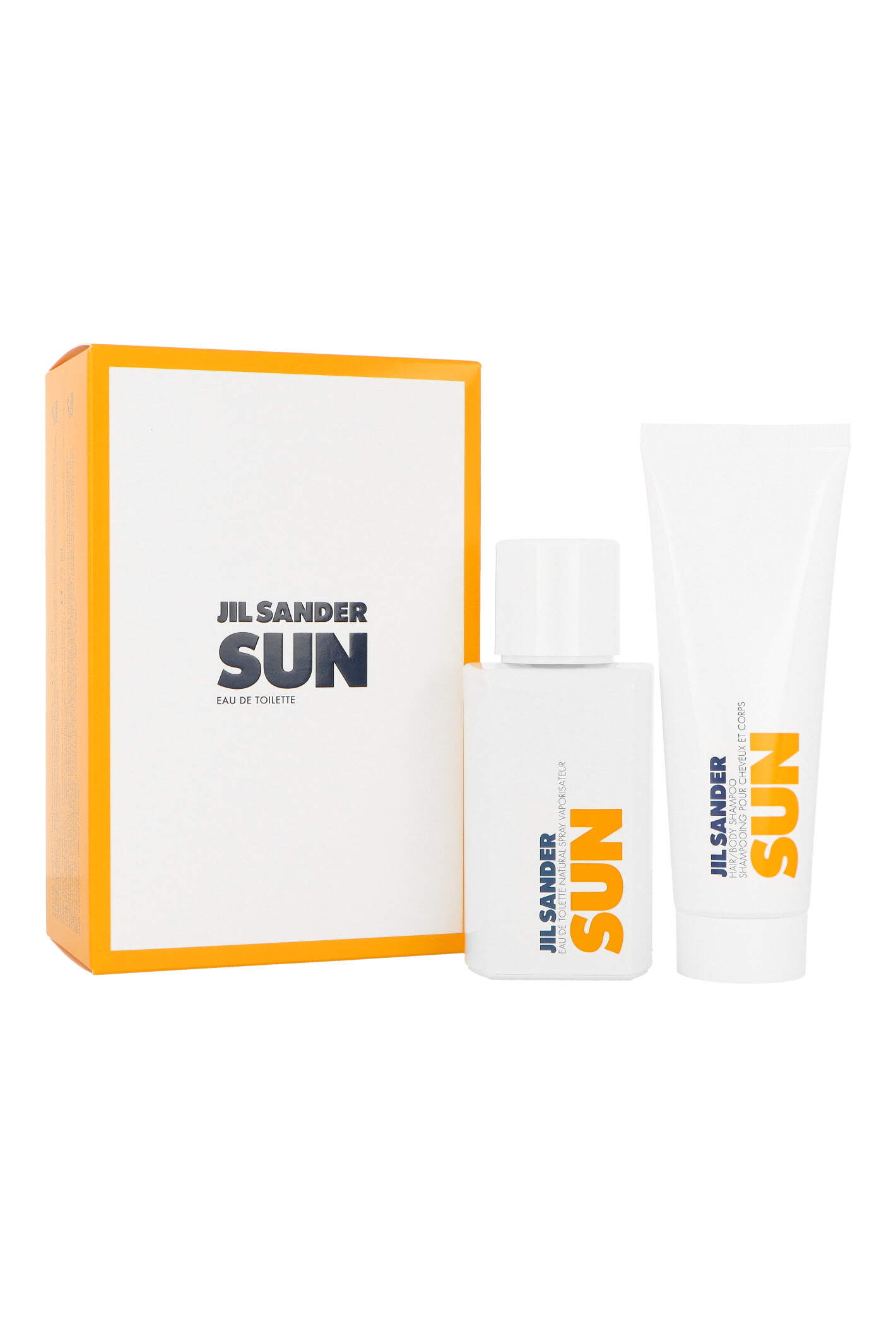 Zestaw Jil Sander Sun Edt 75ml + Hair & Body Shampoo 75ml