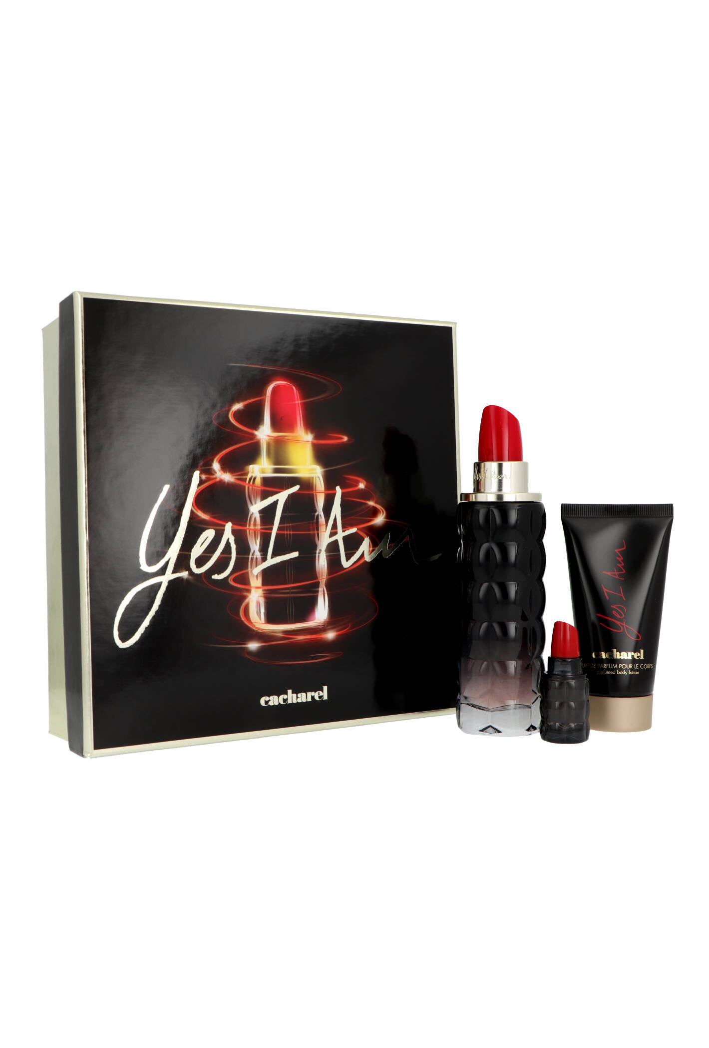 Zestaw Cacharel Yes I Am Edp 75ml + Body Lotion 50ml + Edp 5ml