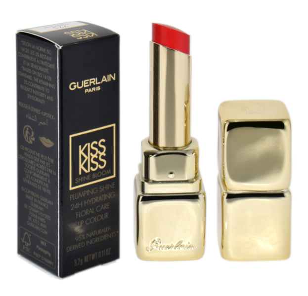 Zdjęcie produktu Guerlain Kisskiss Shine Bloom Lipstick 775 Poppy Kiss 3,2g
