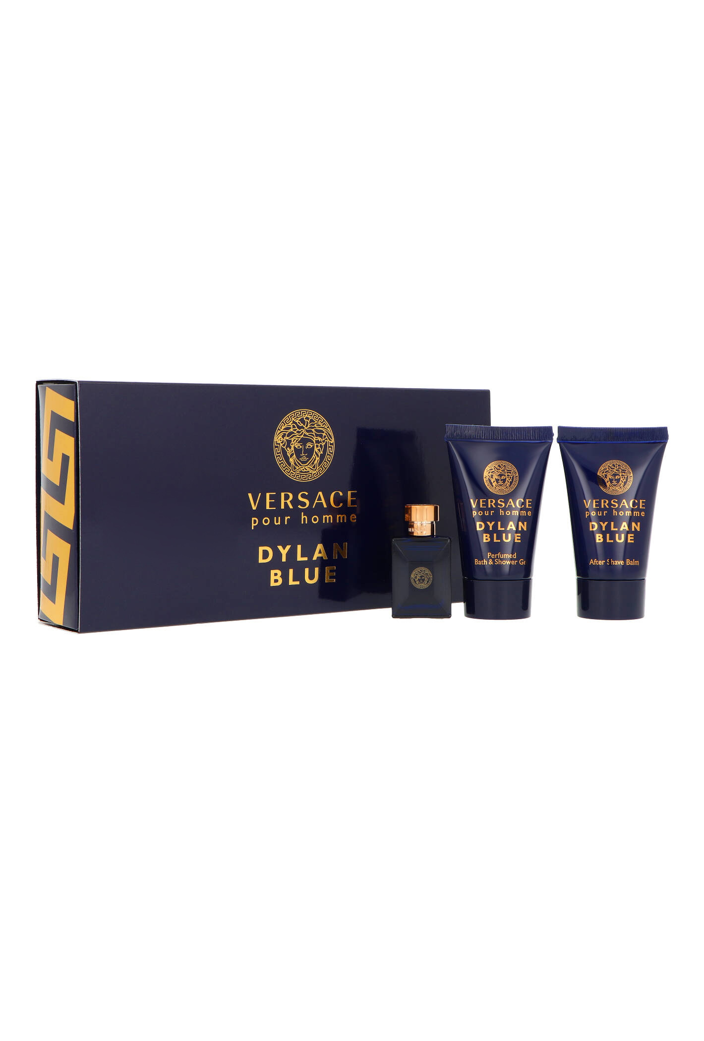 Zestaw Versace Dylan Blue Pour Homme Edt 5ml + Shower Gel 25ml + After Shave Balm 25ml