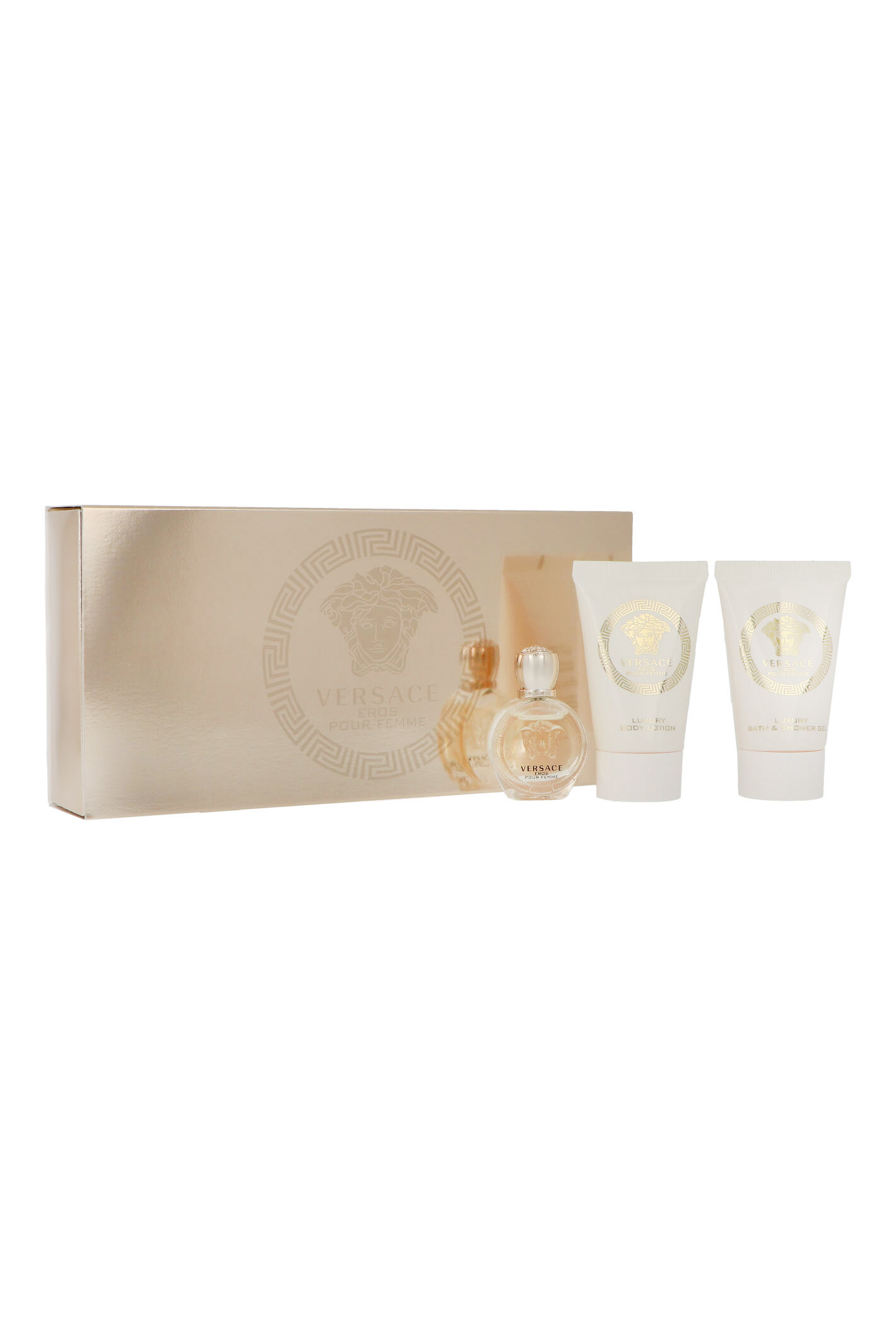 Zestaw Versace Eros Pour Femme Edp 5ml + Shower Gel 25ml + Body Lotion 25ml