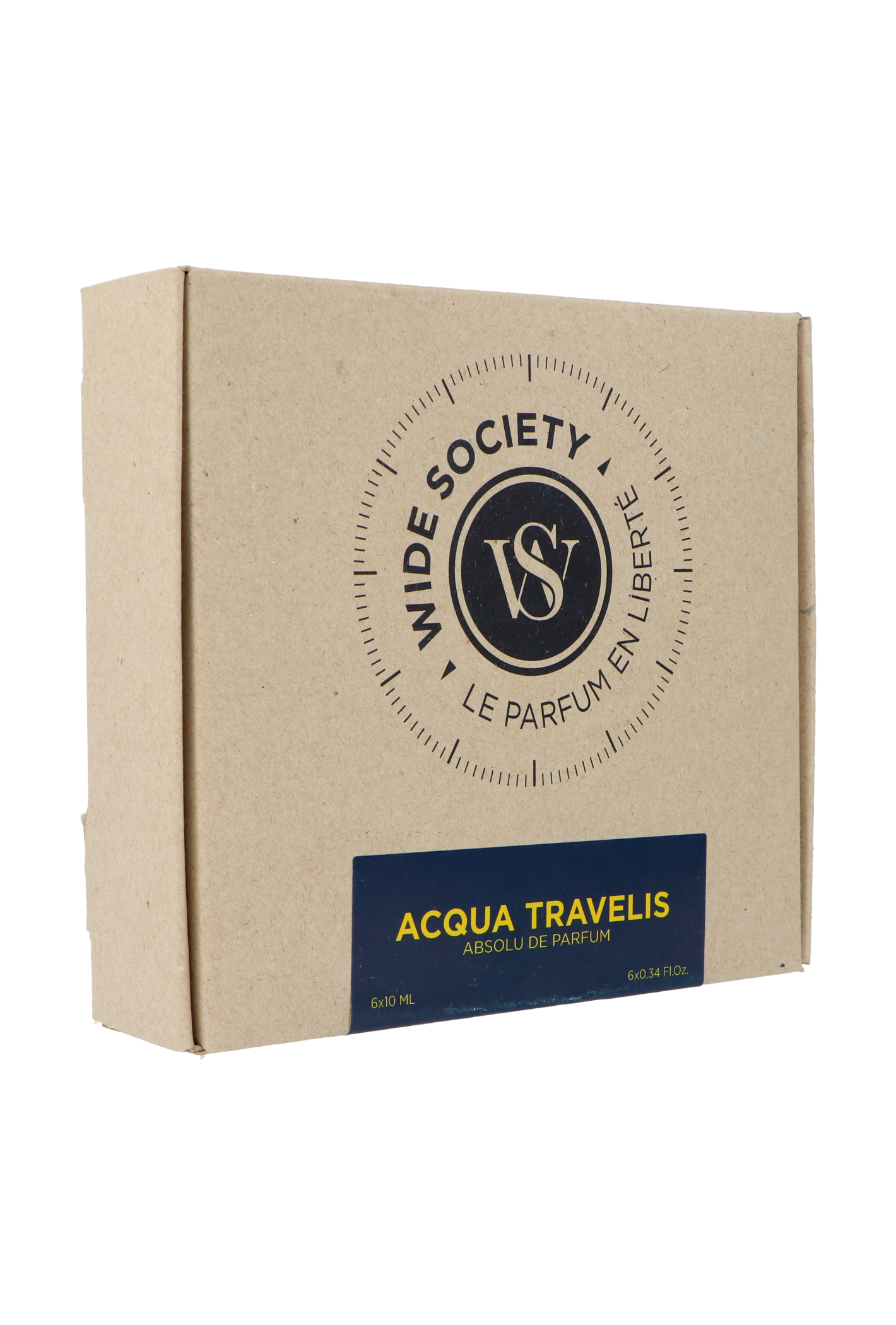 Zestaw Wide Society Acqua Travelis Refillable Absolu De Parfum 6x10ml + Funnel + Pouch + Case