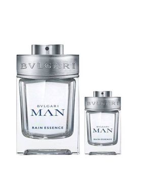 Zestaw Bvlgari Man Rain Essence Edp 100ml + Edp 15ml