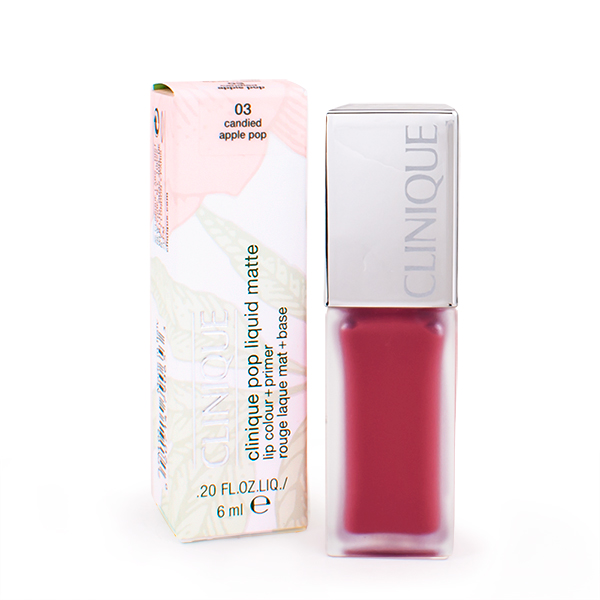 Zdjęcie produktu Clinique Pop Liquid Matte Lip Colour + Primer 03 Candied Apple Pop 6ml