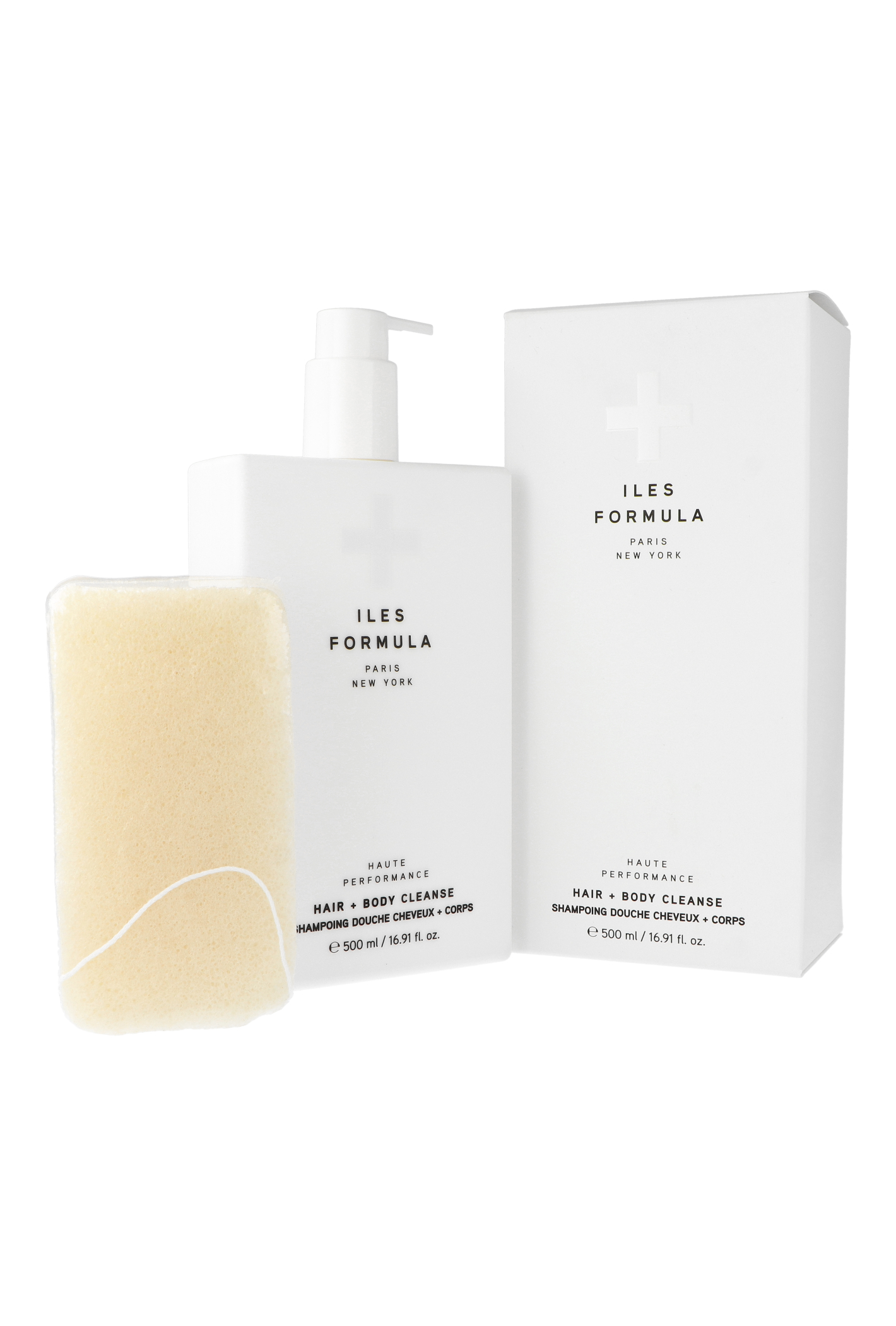 Iles Formula Haute Performance Hair And Body Cleanse 500ml