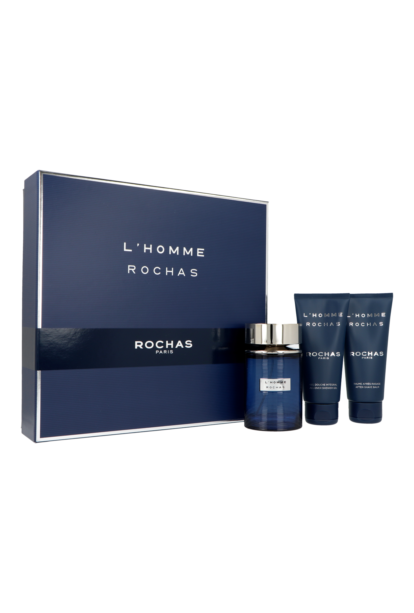 Zestaw Rochas L`Homme Rochas Edt 100ml + After Shave Balm 100ml + Shower Gel 100ml