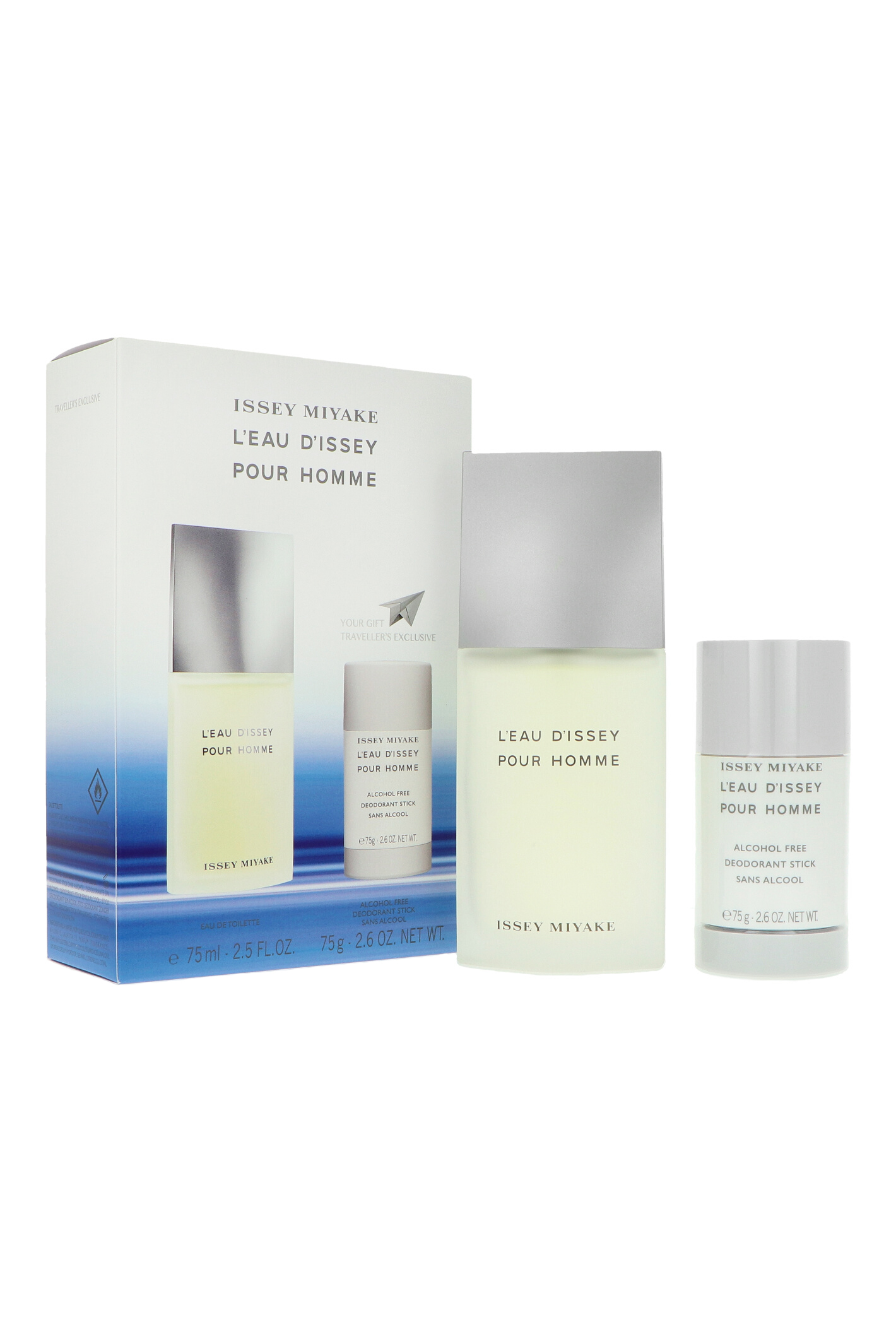 Zestaw Issey Miyake L`Eau D`Issey Pour Homme Edt 75ml + Deostick 75g