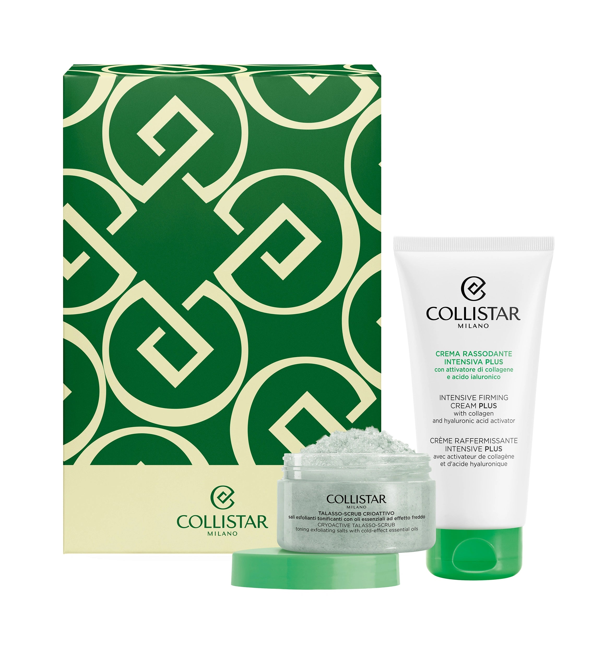 Zestaw Collistar Intensive Firming Cream Plus Tube 175ml + Cryoactive Thalasso - Scrub 150g