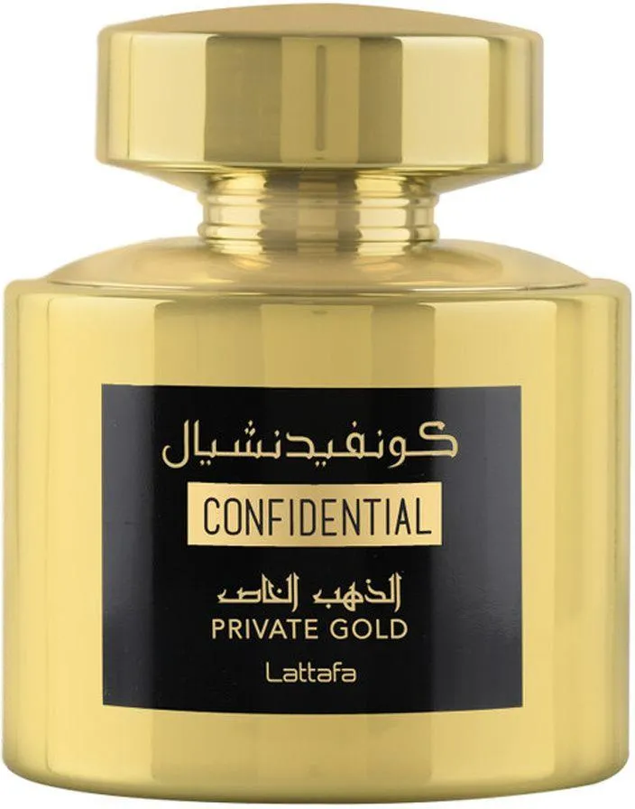 Lattafa Confidential Private Gold Edp 100ml miniatura