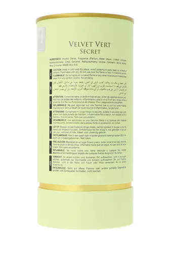 Maison Alhambra Chic Velvet Vert Secret Edp 100ml miniatura