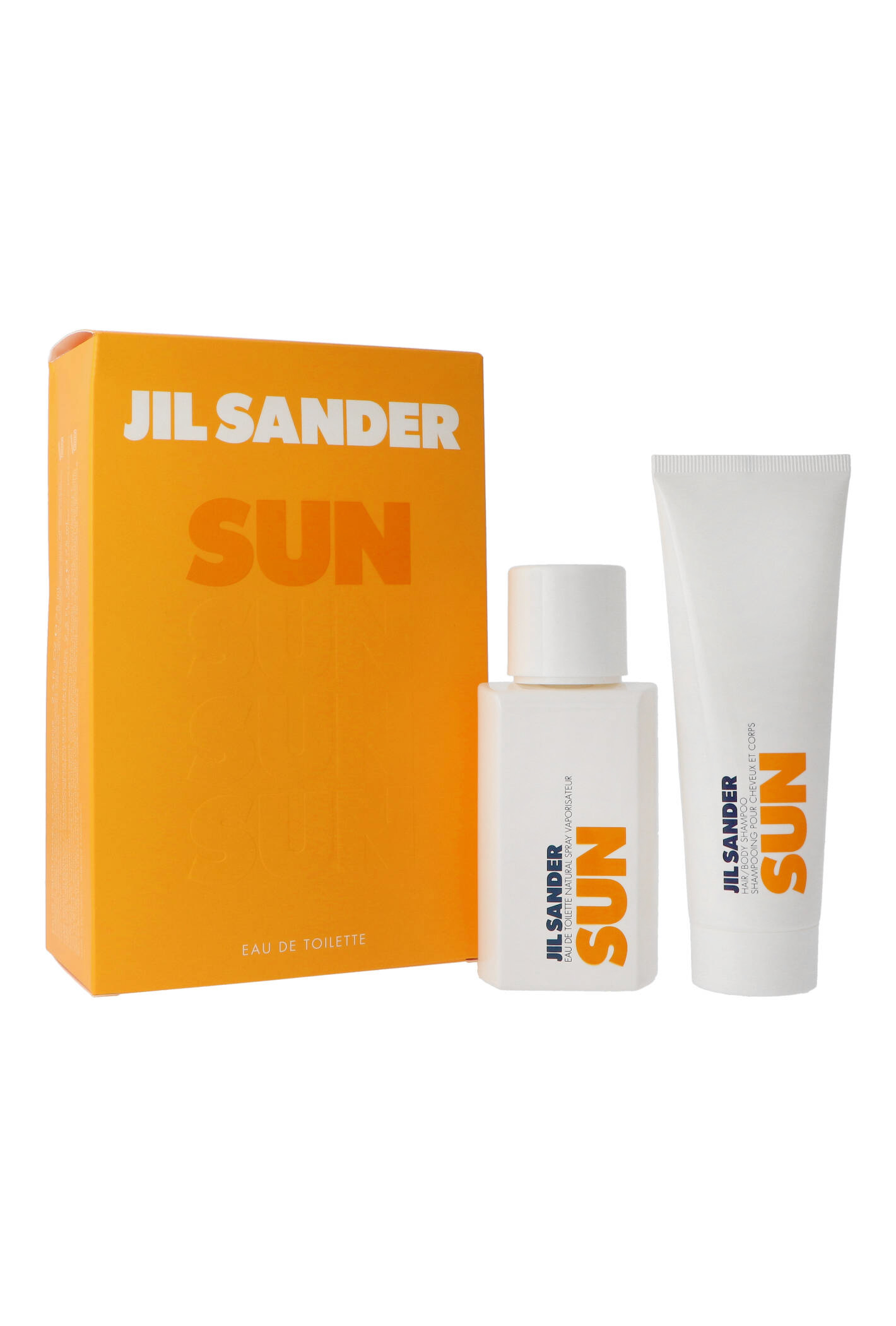 Zestaw Jil Sander Sun Edt 75ml + Hair & Body Shampoo 75ml