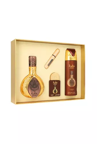 Zestaw Lattafa Masa Edp 100ml + Edp 20ml + Deodorant 200ml miniatura
