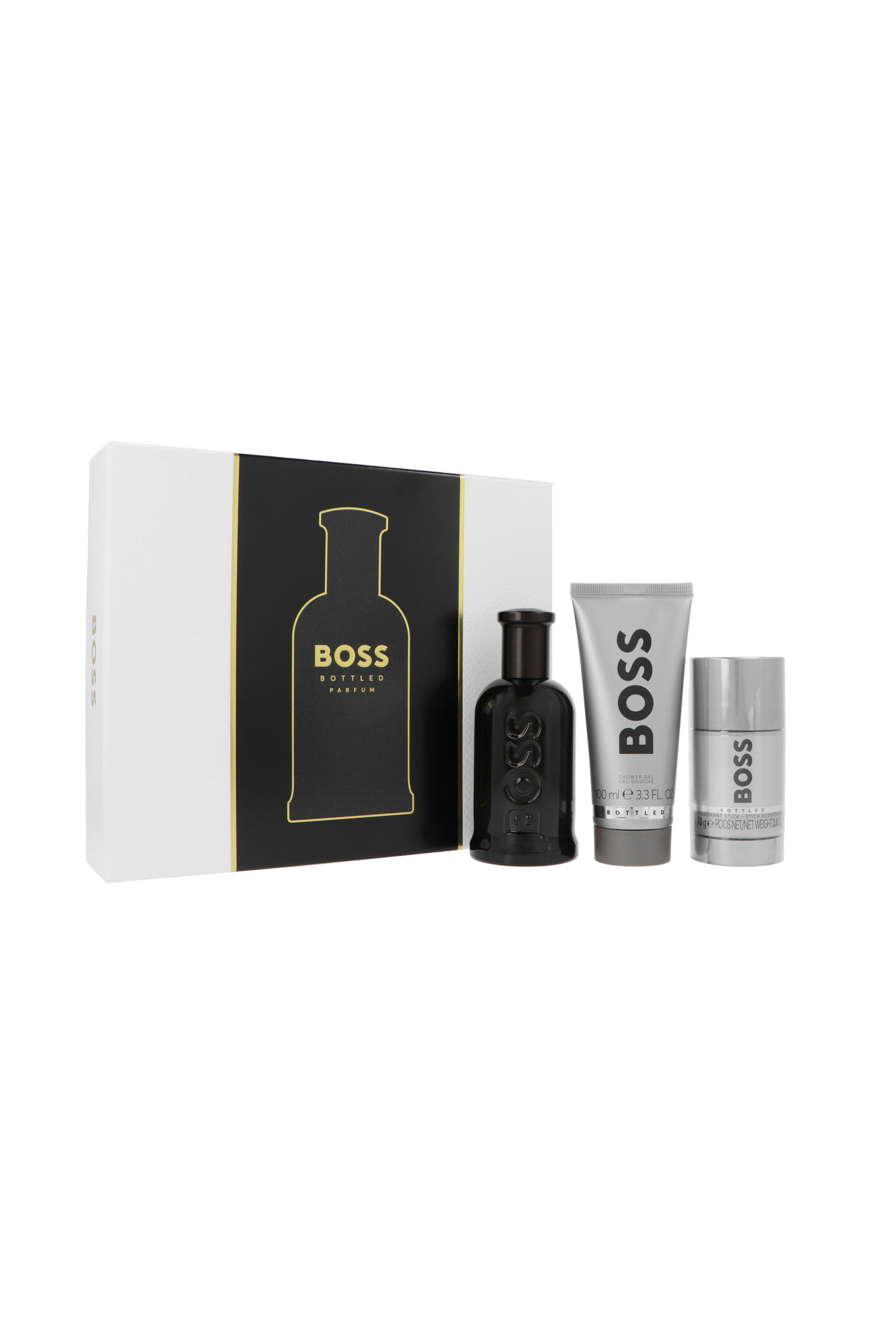 Zestaw Hugo Boss Bottled Parfum 100ml + Deostick 70g + Shower Gel 100ml